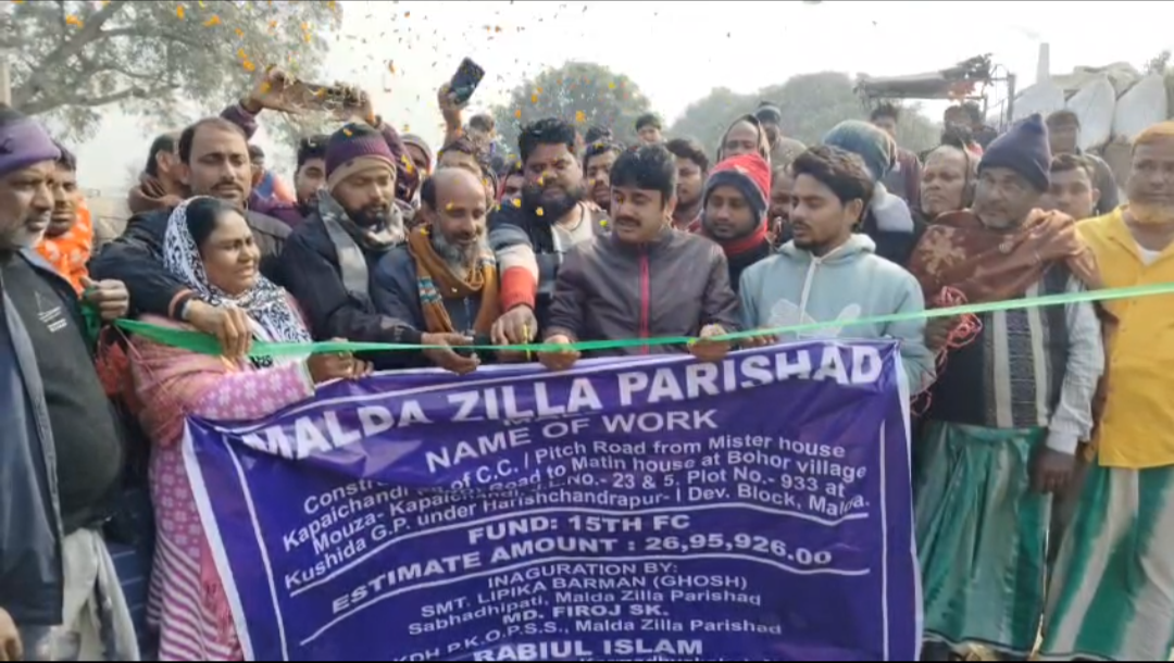 Road &lsquo;Gift&rsquo; Ahead of Assembly Elections &mdash; End to Longstanding Disrepair in Kapai Chandi