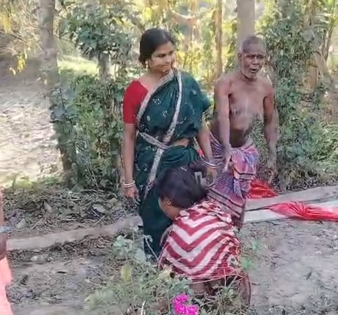 Objection to Road Construction: Woman Allegedly Tied Up and Assaulted in Front of Minor Daughter in Potashpur