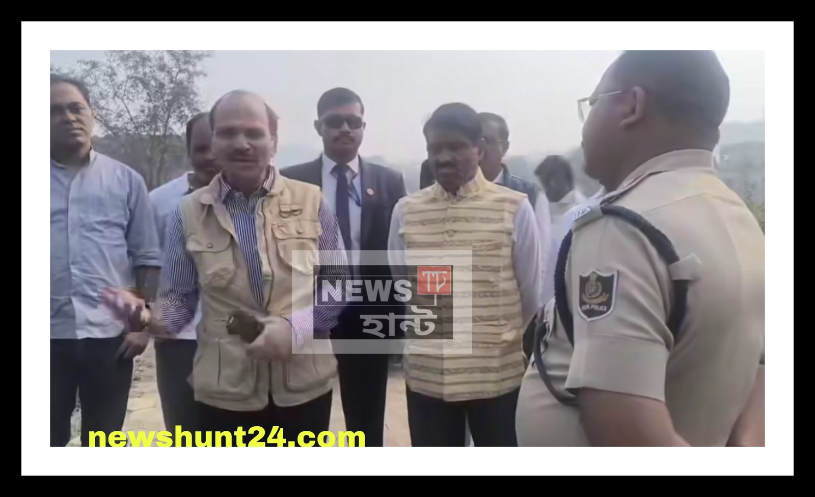 Congress leader  Chowdhury visits the home of Jewel Rana, the migrant worker killed in Sambalpur, Odisha
